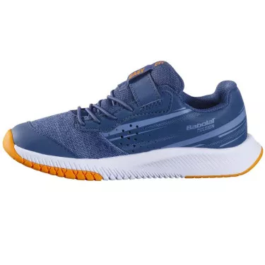 Scarpe Babolat Pulsion Kid All Court Junior Blu / Arancione
