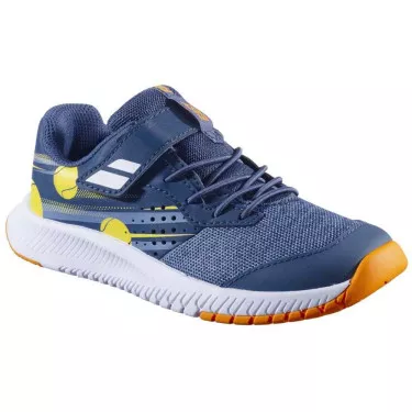 Scarpe Babolat Pulsion Kid All Court Junior Blu / Arancione