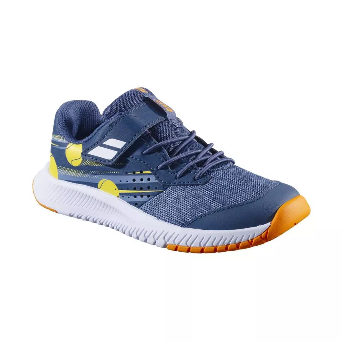 Scarpe Babolat Pulsion Kid All Court Junior Blu / Arancione