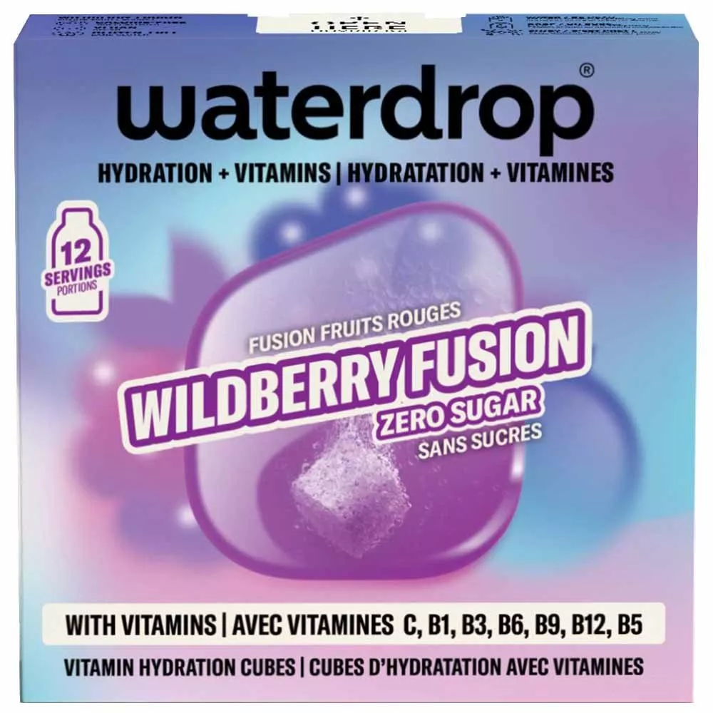 Microdrink Waterdrop Fusion Frutti Rossi x12