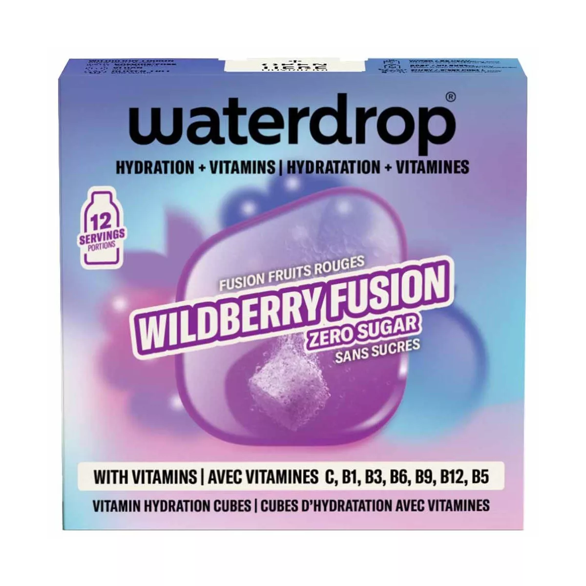 Microdrink Waterdrop Fusion Frutti Rossi x12