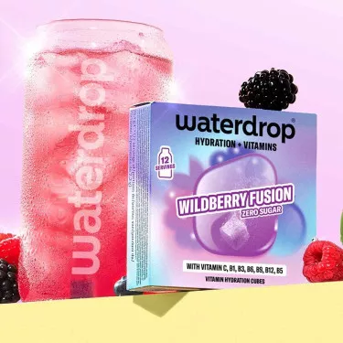 Microdrink Waterdrop Fusion Frutti Rossi x12