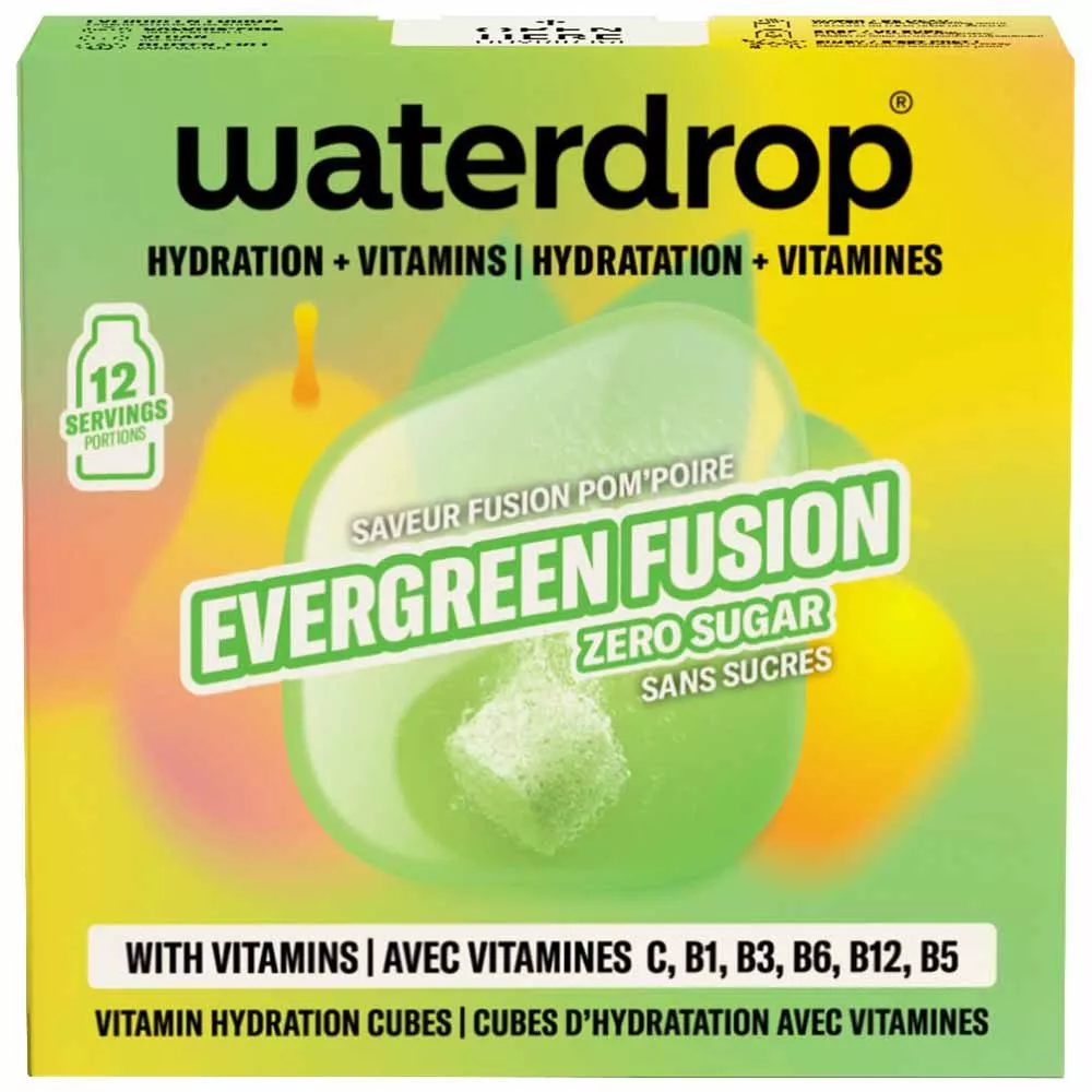 Microdrink Waterdrop Fusion Mela e Pera x12
