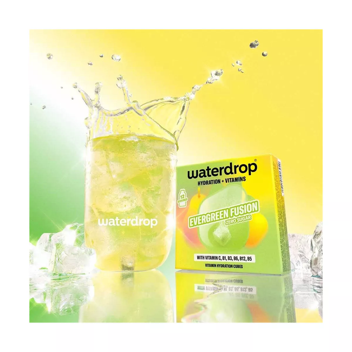 Microdrink Waterdrop Fusion Mela e Pera x12