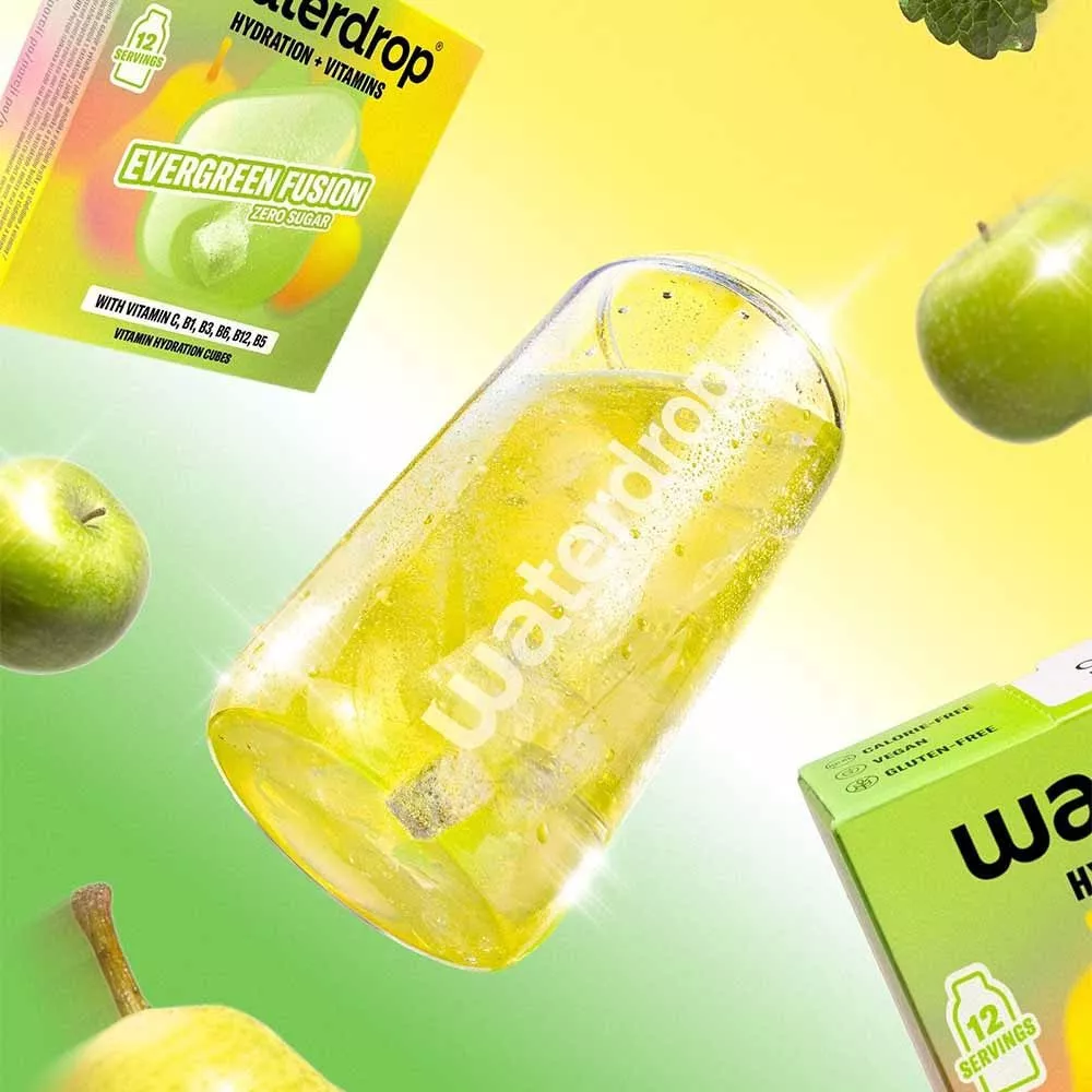 Microdrink Waterdrop Fusion Mela e Pera x12