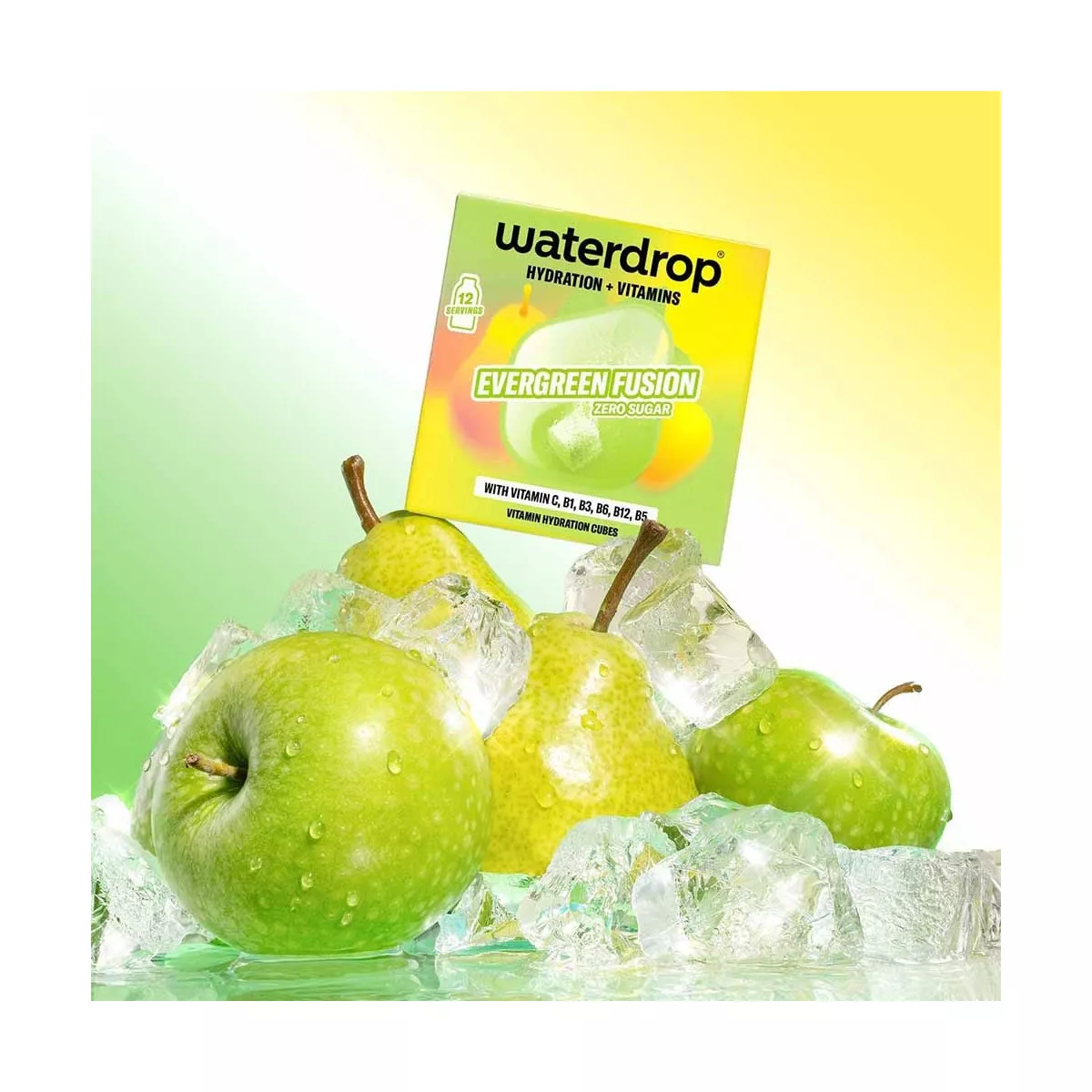 Microdrink Waterdrop Fusion Mela e Pera x12