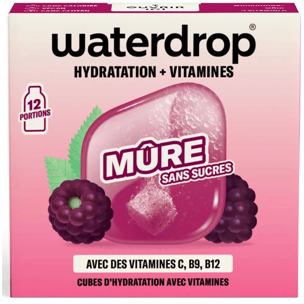 Waterdrop Microdrink Snow Blackberry x12