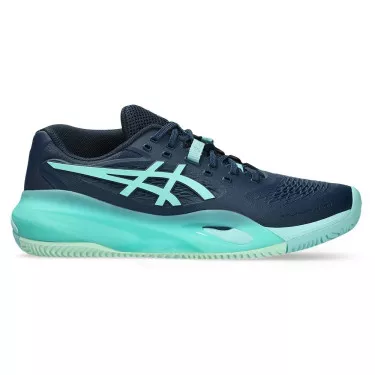 Scarpe Asics Gel Resolution X terra battuta Blu marino / Turchese