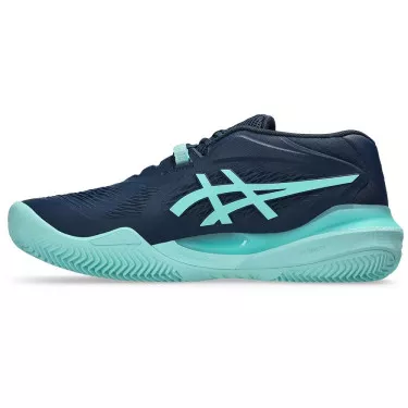 Scarpe Asics Gel Resolution X terra battuta Blu marino / Turchese
