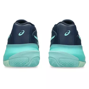 Scarpe Asics Gel Resolution X terra battuta Blu marino / Turchese