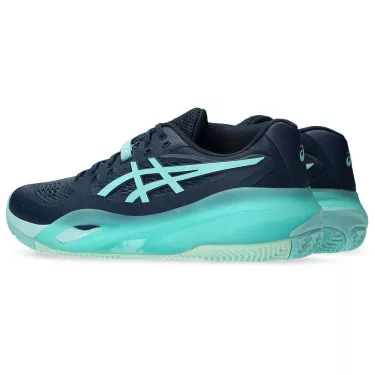 Scarpe Asics Gel Resolution X terra battuta Blu marino / Turchese