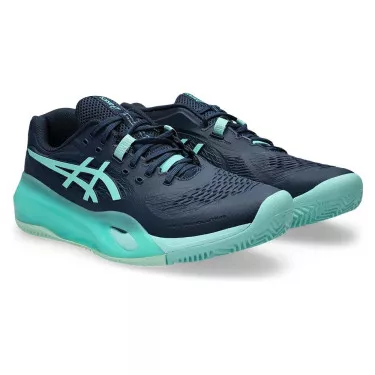 Scarpe Asics Gel Resolution X terra battuta Blu marino / Turchese