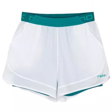 Short Nox Pro Donna Bianco / Verde