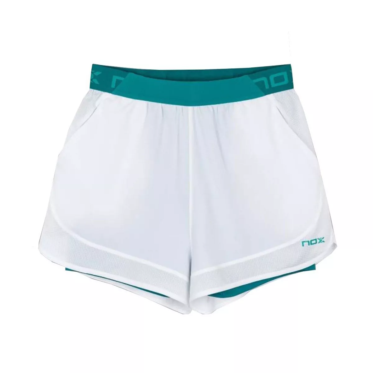 Short Nox Pro Donna Bianco / Verde