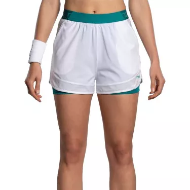 Short Nox Pro Donna Bianco / Verde