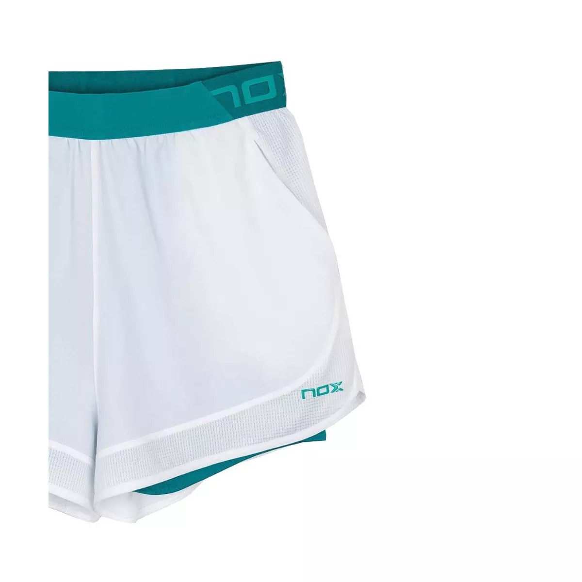 Short Nox Pro Donna Bianco / Verde