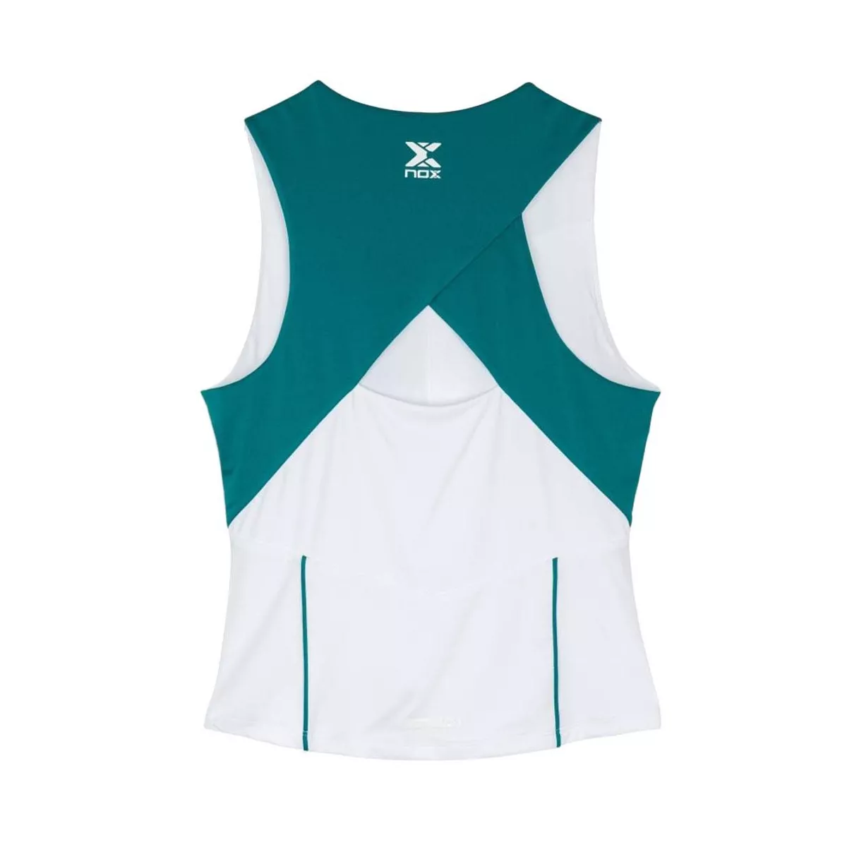 Canotta Padel Nox Pro Donna Bianco / Verde