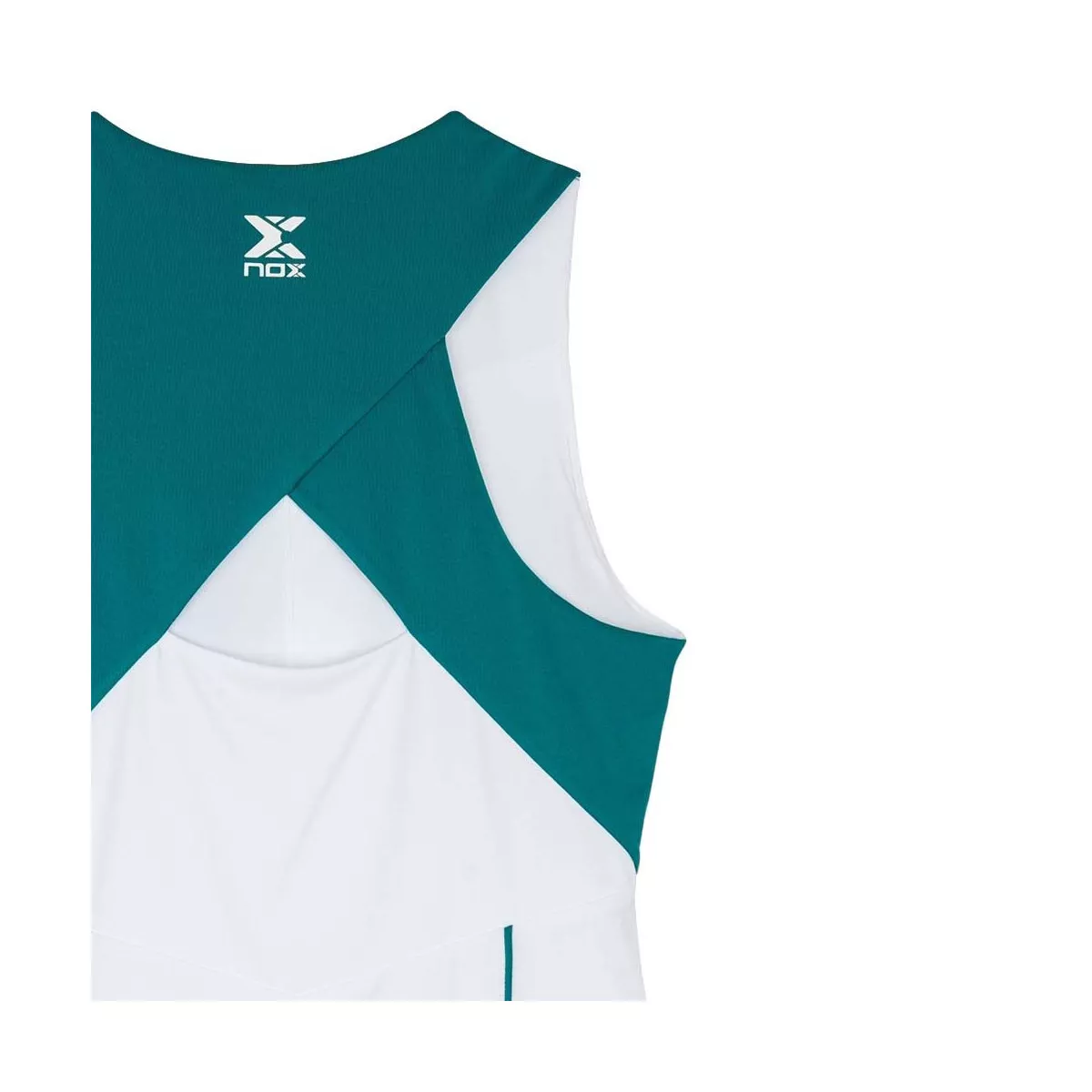 Canotta Padel Nox Pro Donna Bianco / Verde