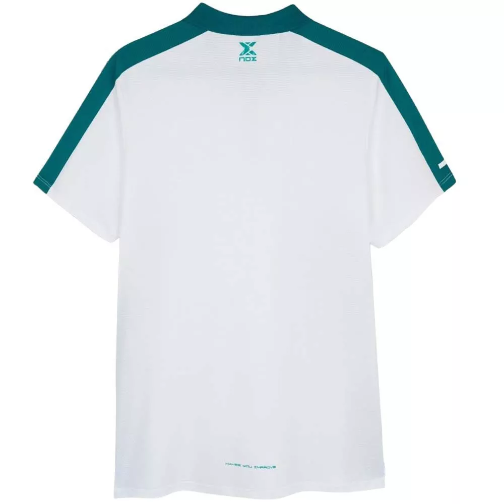 Polo Nox Pro Bianco / Verde