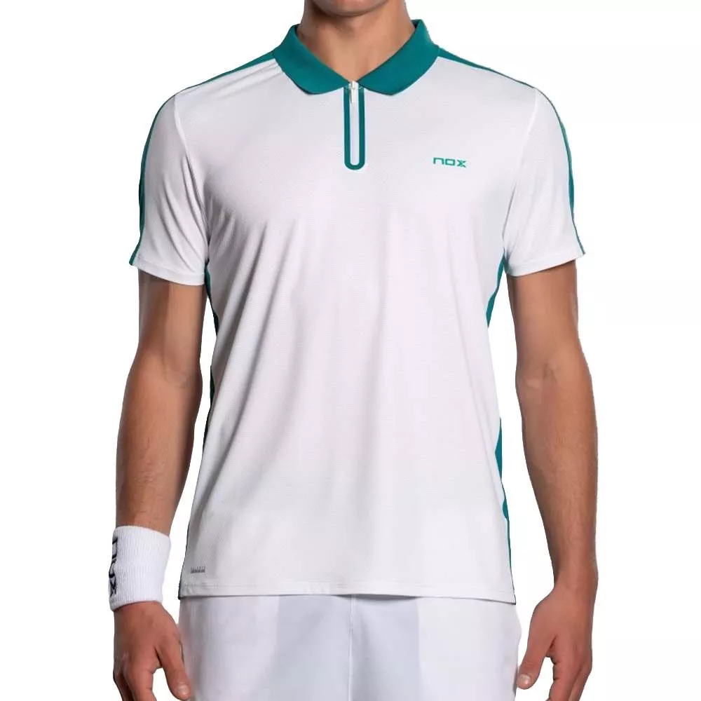Polo Nox Pro Bianco / Verde