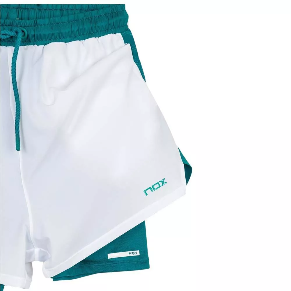 Short Nox Pro Bianco / Verde