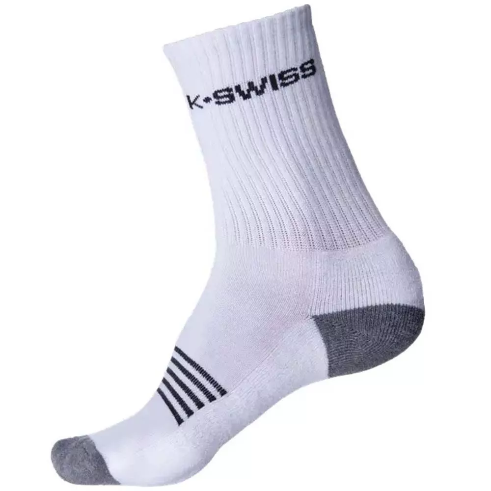 Calze K-Swiss Sport Crew Socks 3-Pack Bianco / Nero