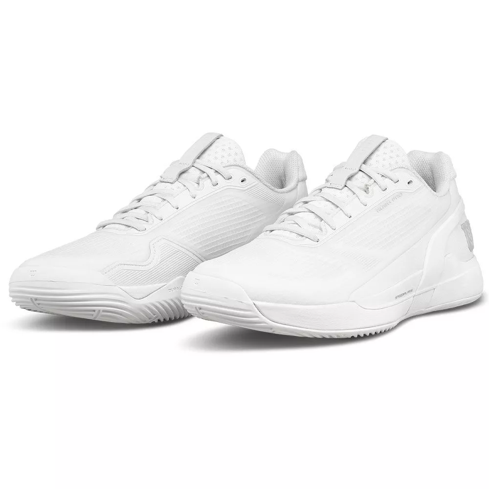 Scarpe Wilson Rush Pro 5 Padel Bianche