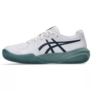 Scarpe Asics Gel Resolution X GS Terra Rossa Junior Bianco / Blu Notte