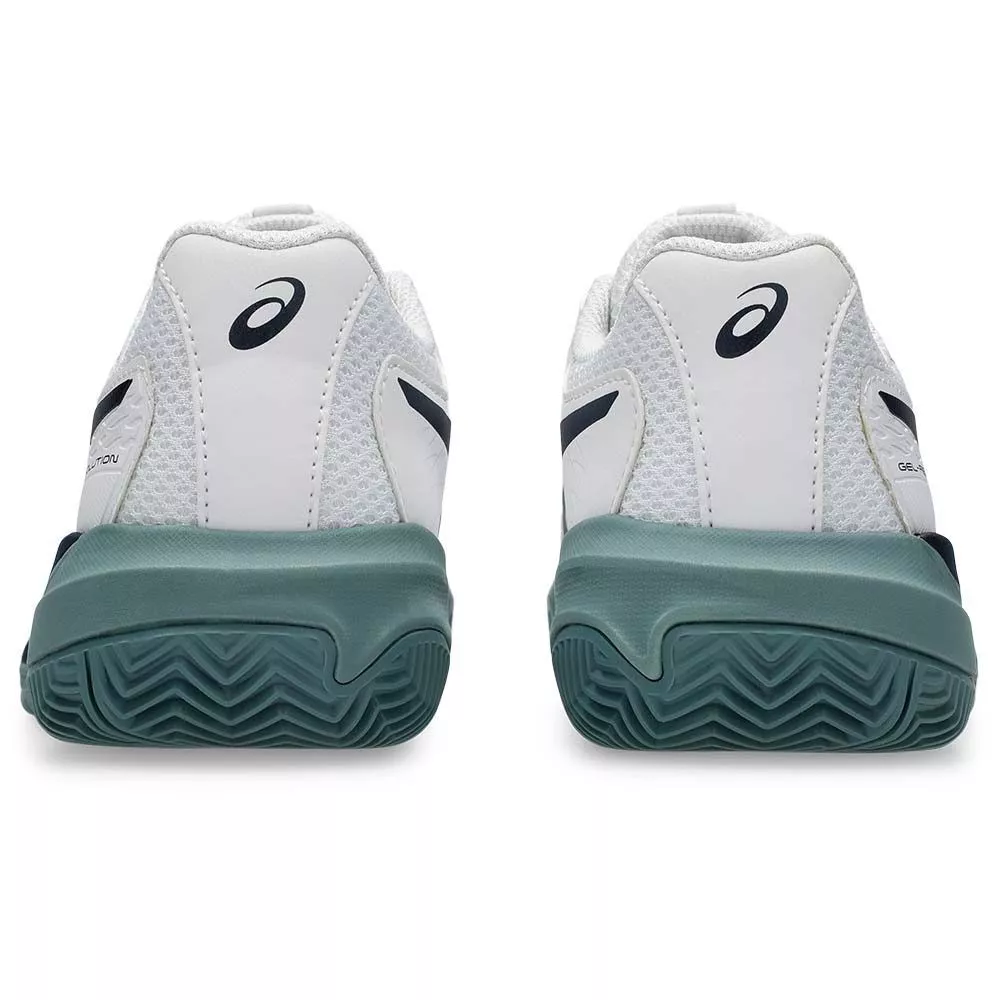 Scarpe Asics Gel Resolution X GS Terra Rossa Junior Bianco / Blu Notte
