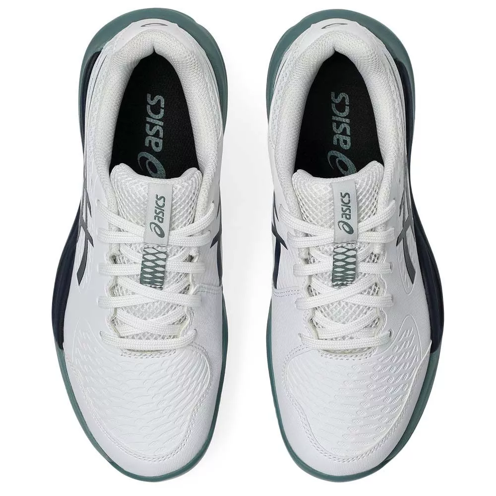 Scarpe Asics Gel Resolution X GS Terra Rossa Junior Bianco / Blu Notte
