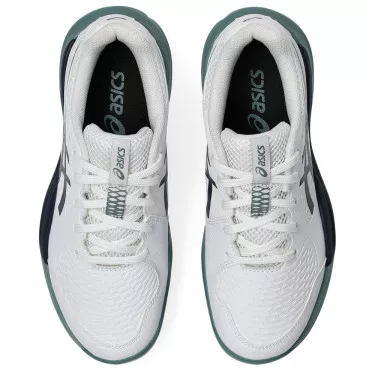 Scarpe Asics Gel Resolution X GS Terra Rossa Junior Bianco / Blu Notte
