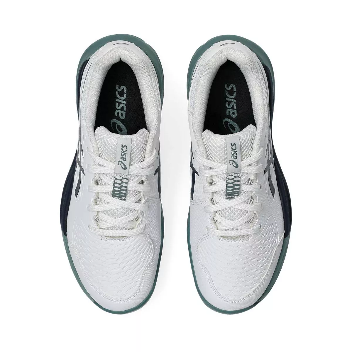Scarpe Asics Gel Resolution X GS Terra Rossa Junior Bianco / Blu Notte