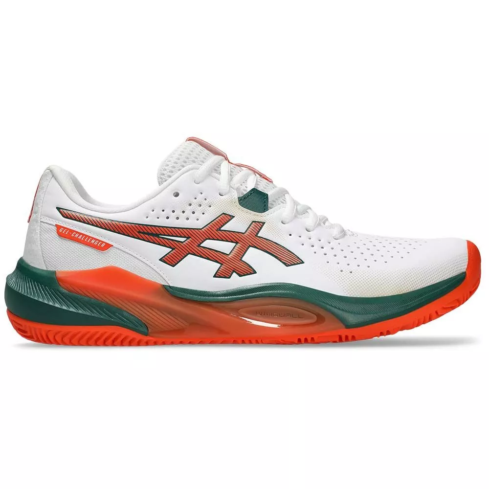 Scarpe Asics Gel Challenger 15 Padel Bianco / Arancione