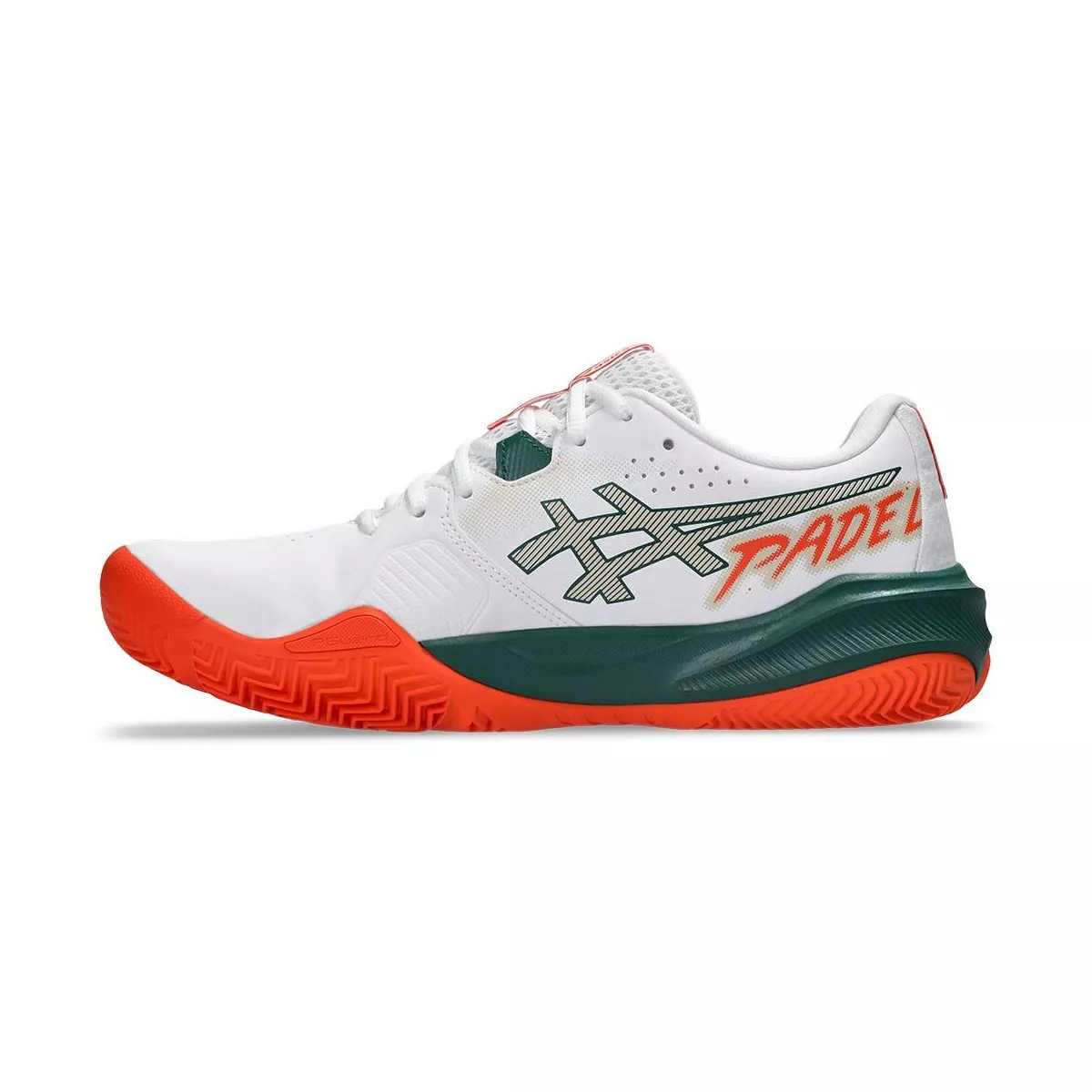 Scarpe Asics Gel Challenger 15 Padel Bianco / Arancione