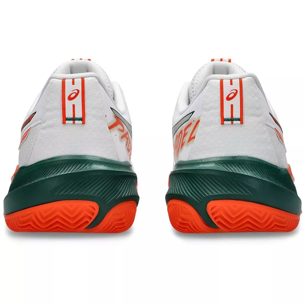 Scarpe Asics Gel Challenger 15 Padel Bianco / Arancione