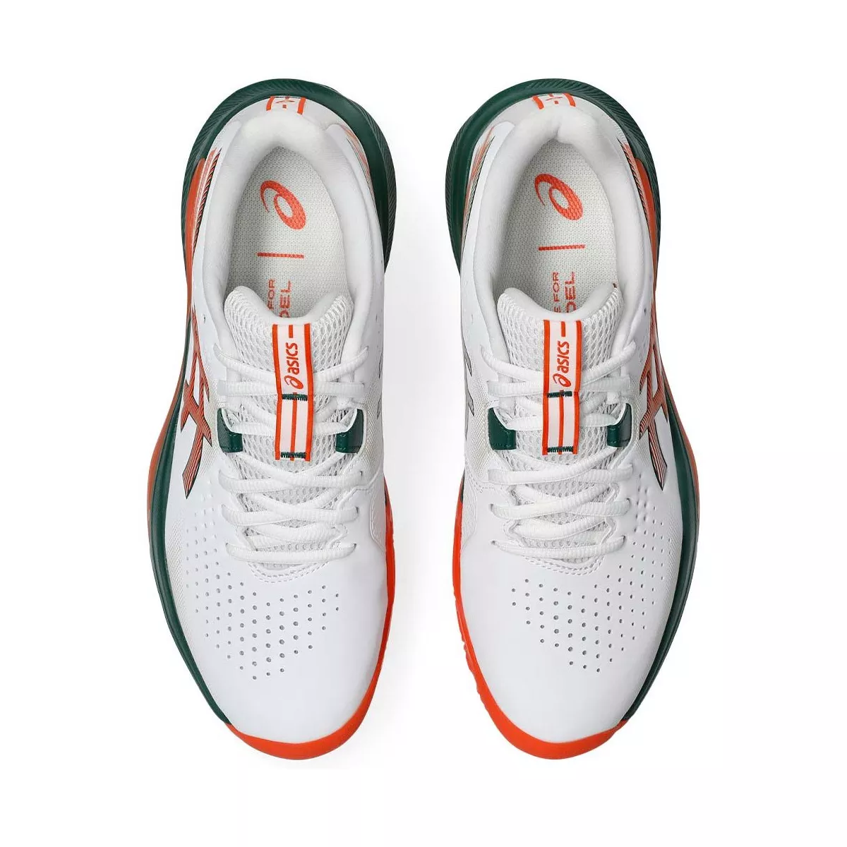 Scarpe Asics Gel Challenger 15 Padel Bianco / Arancione
