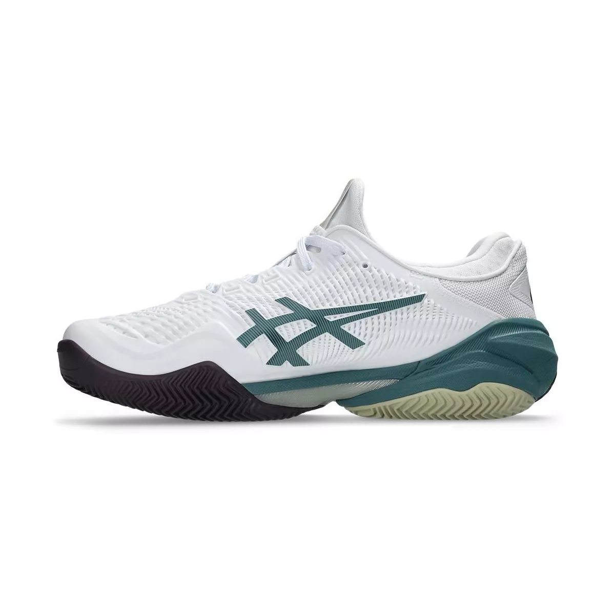Scarpe Asics Gel Court FF 3 terra battuta Bianco / Verde