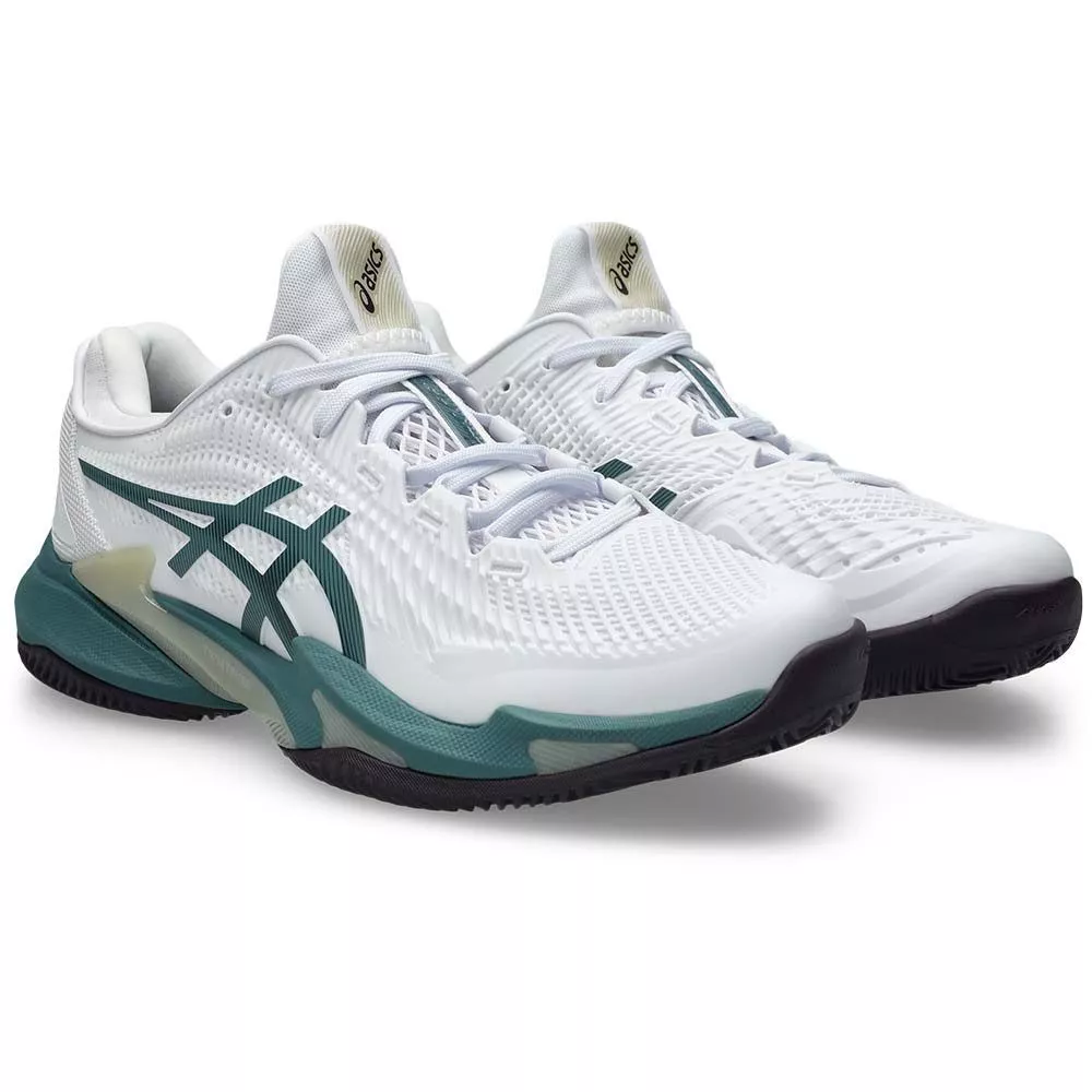 Scarpe Asics Gel Court FF 3 terra battuta Bianco / Verde