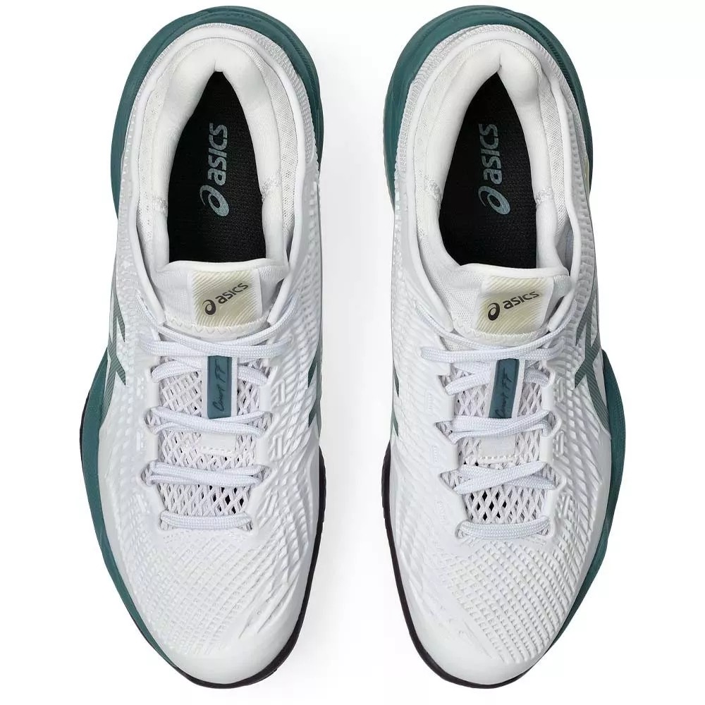 Scarpe Asics Gel Court FF 3 terra battuta Bianco / Verde