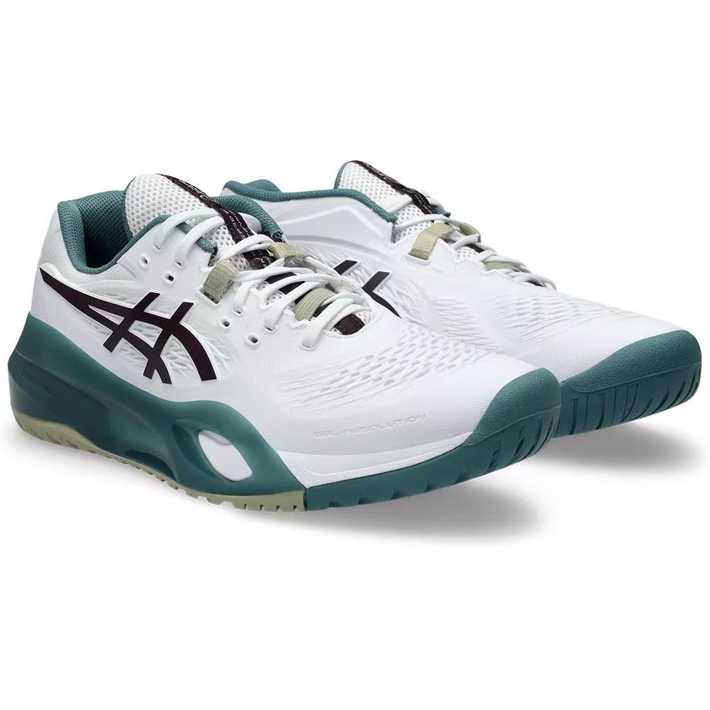 Scarpe Asics Gel Resolution X Bianco / Verde