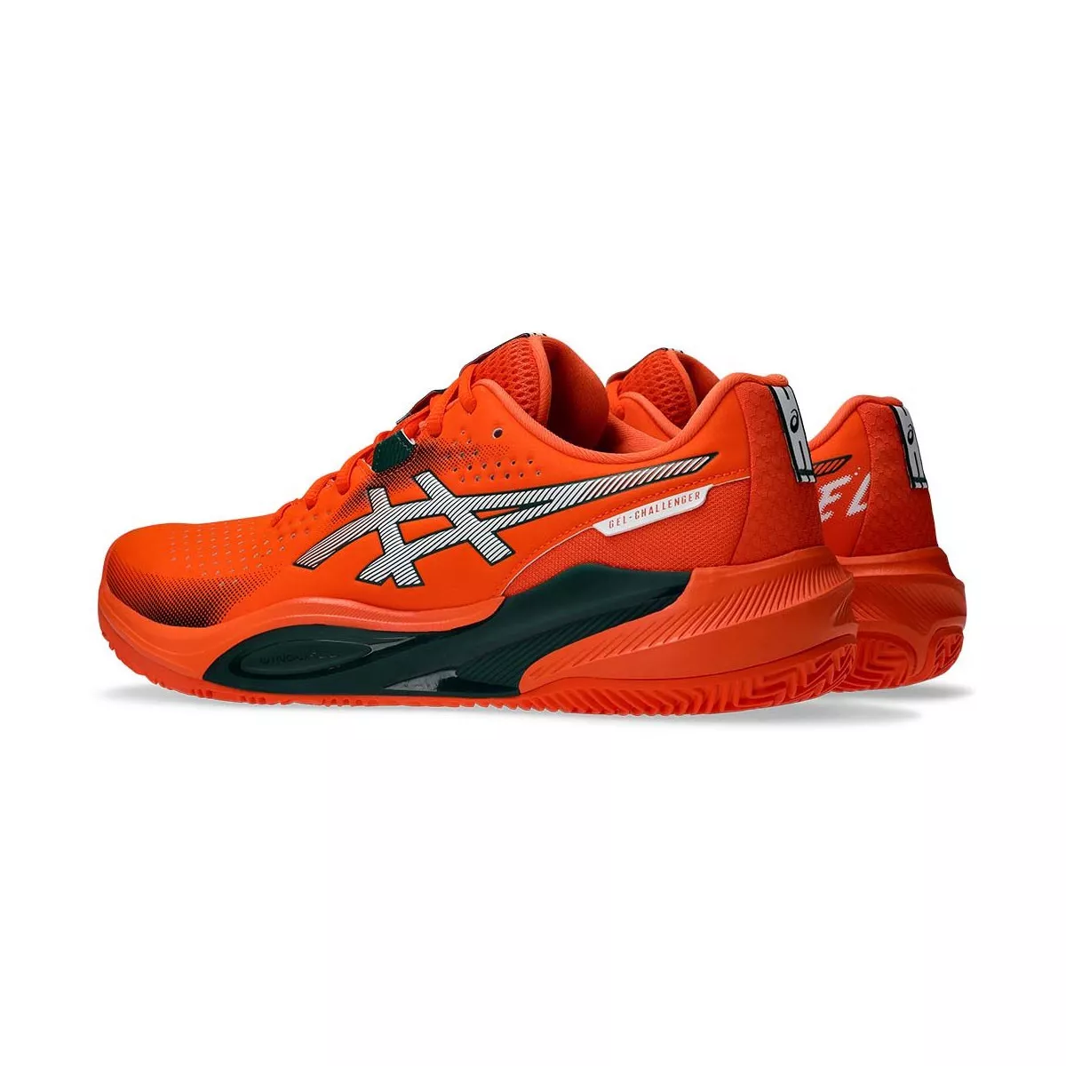 Scarpe Asics Gel Challenger 15 Padel Arancio / Verde