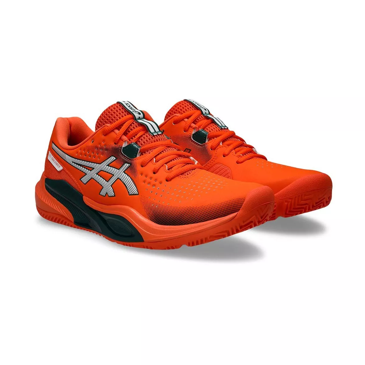 Scarpe Asics Gel Challenger 15 Padel Arancio / Verde