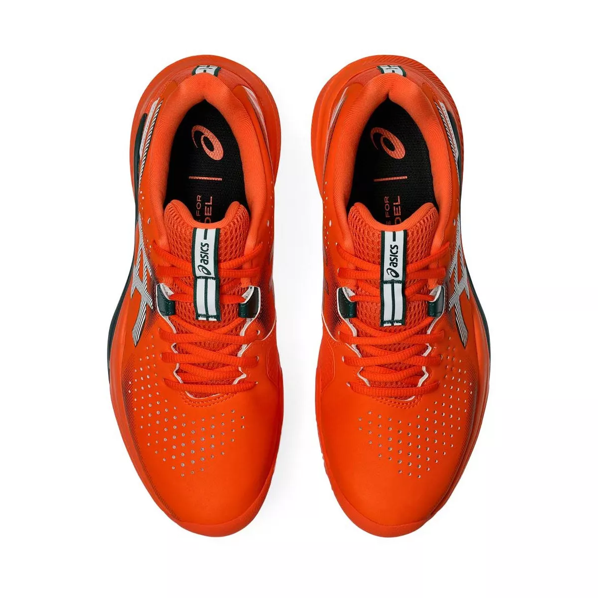 Scarpe Asics Gel Challenger 15 Padel Arancio / Verde