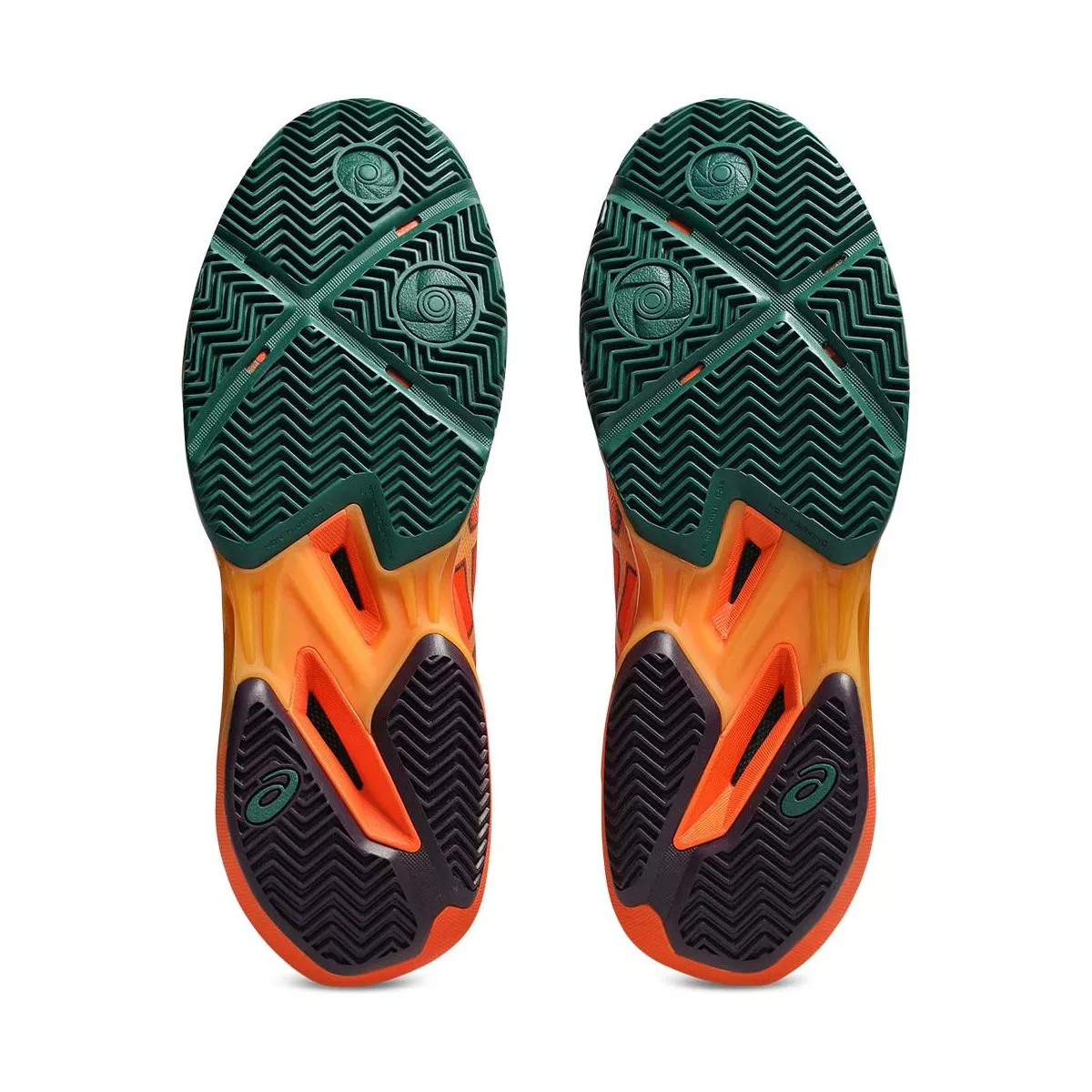 Scarpe Asics Sonicsmash FF Padel Arancione / Verde