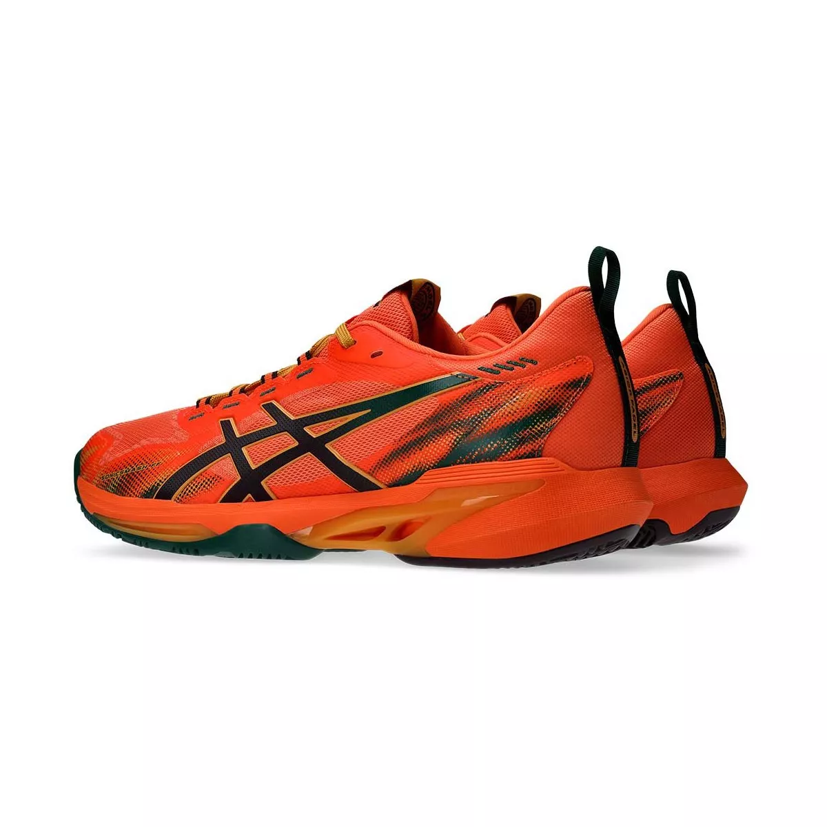 Scarpe Asics Sonicsmash FF Padel Arancione / Verde