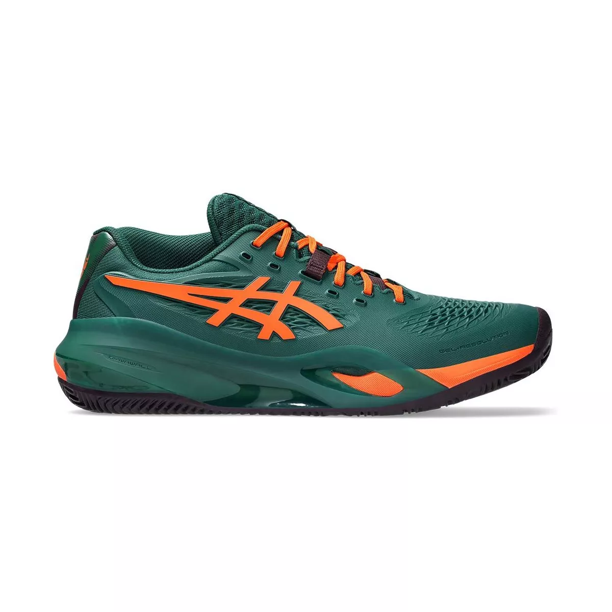 Scarpe Asics Gel Resolution X Padel Verde / Arancione