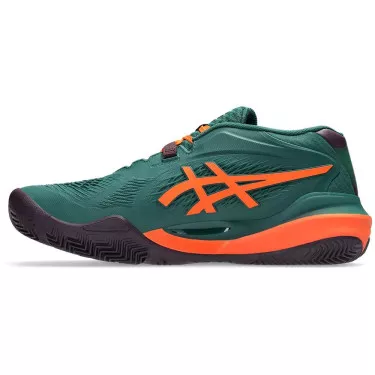 Scarpe Asics Gel Resolution X Padel Verde / Arancione