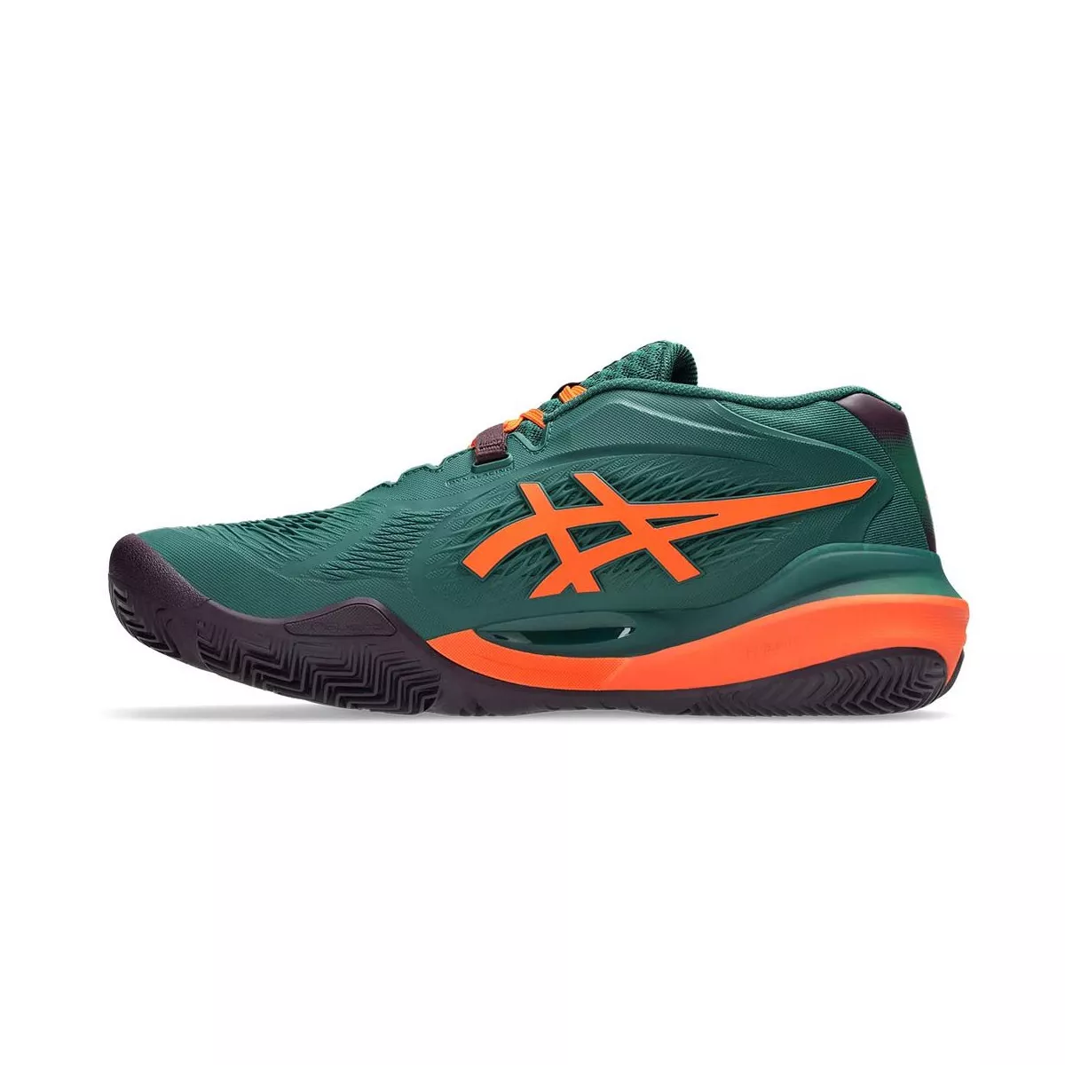 Scarpe Asics Gel Resolution X Padel Verde / Arancione