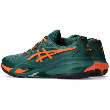 Scarpe Asics Gel Resolution X Padel Verde / Arancione