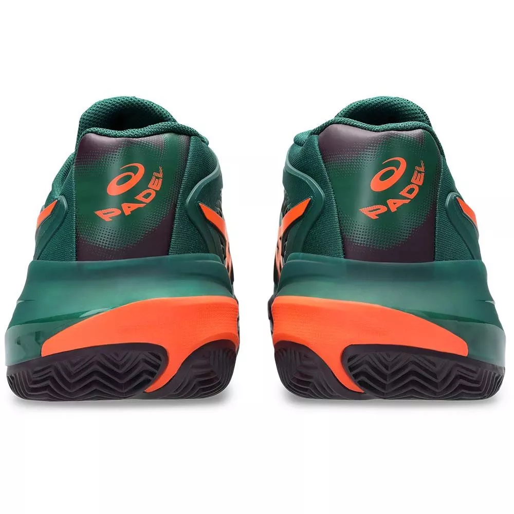 Scarpe Asics Gel Resolution X Padel Verde / Arancione
